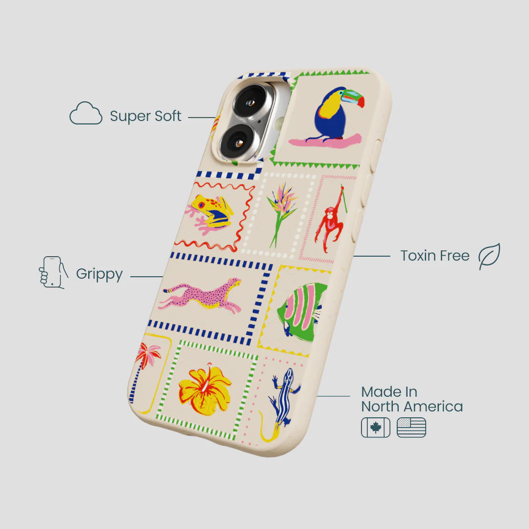 Seashell Tropical Paradise iPhone 16 Case - Image 4