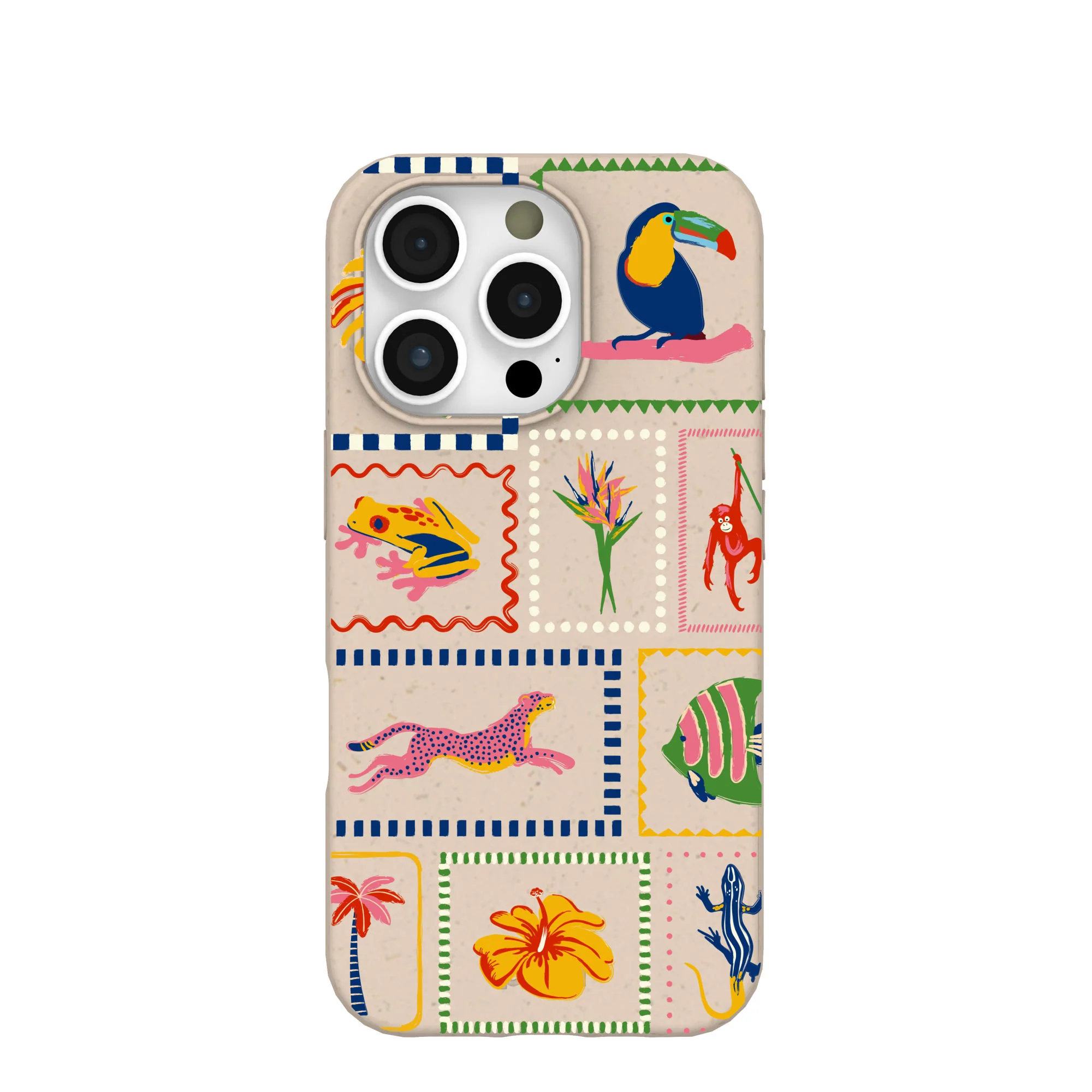 Seashell Tropical Paradise iPhone 16 Pro Case