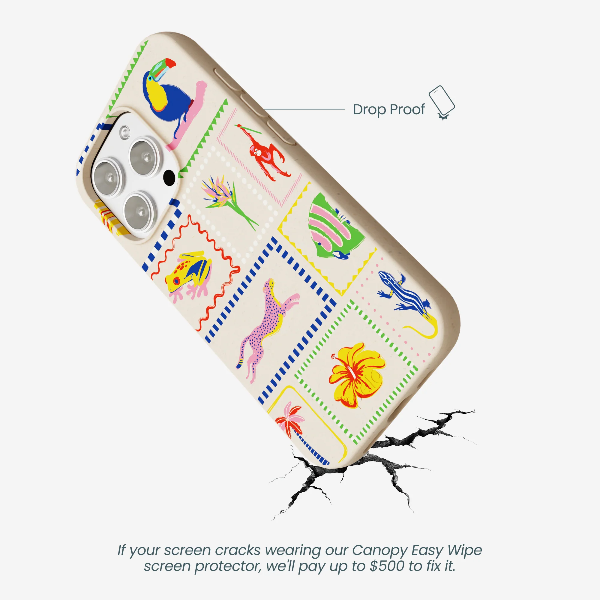 Seashell Tropical Paradise iPhone 16 Pro Max Case - Image 5