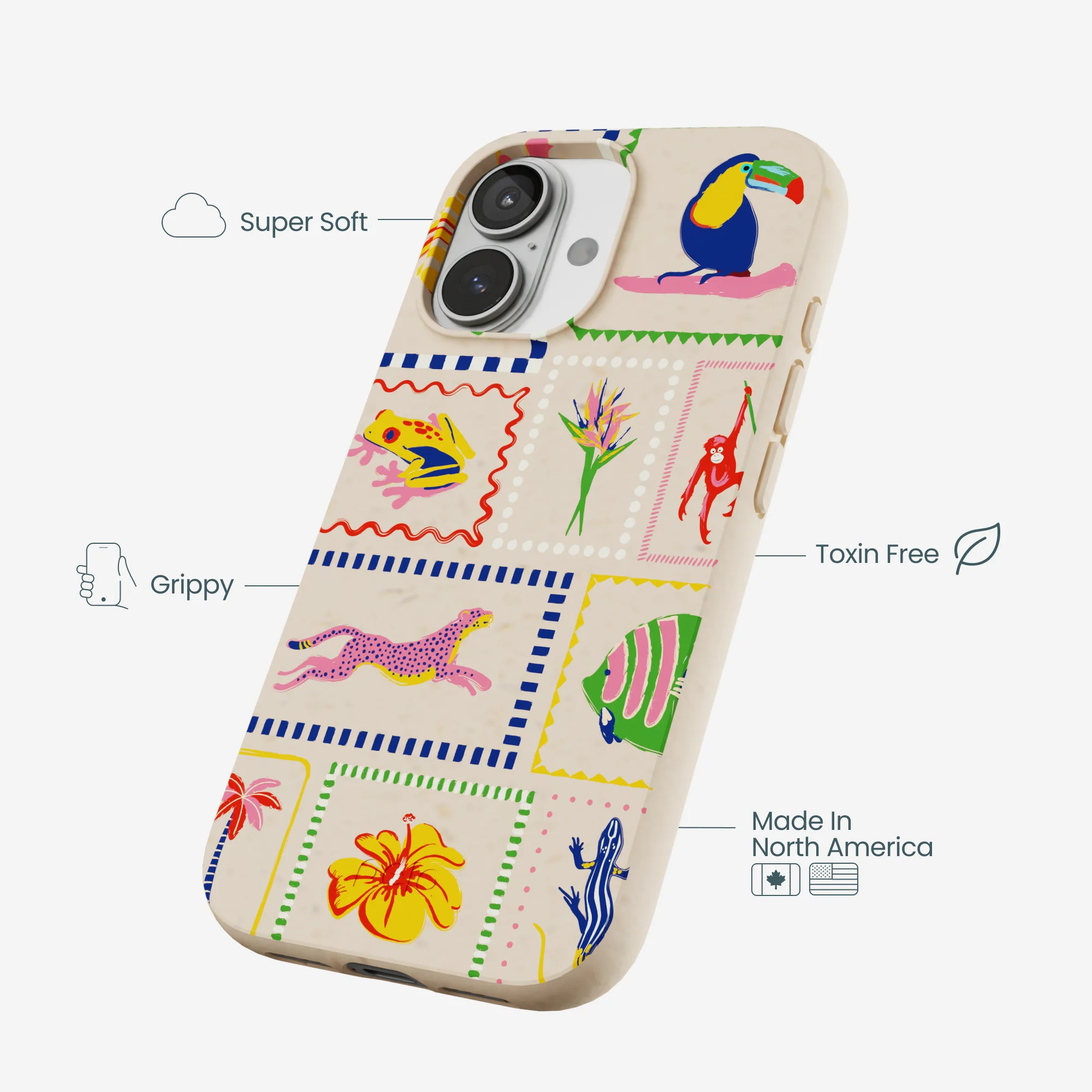 Seashell Tropical Paradise iPhone 17 Case - Image 4