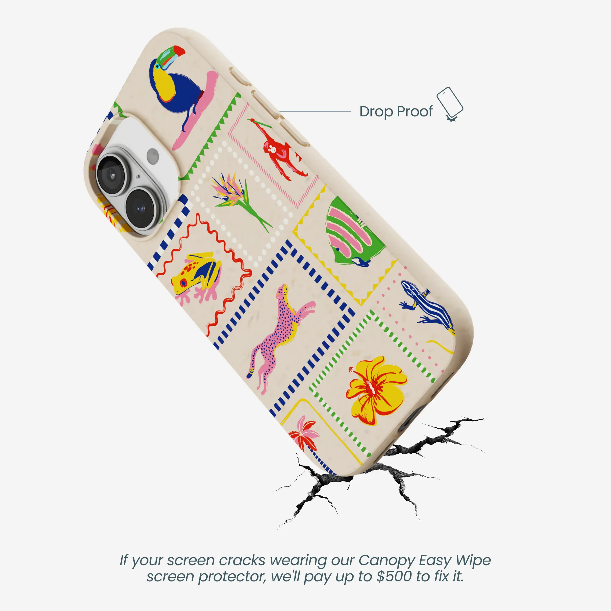 Seashell Tropical Paradise iPhone 17 Case - Image 5