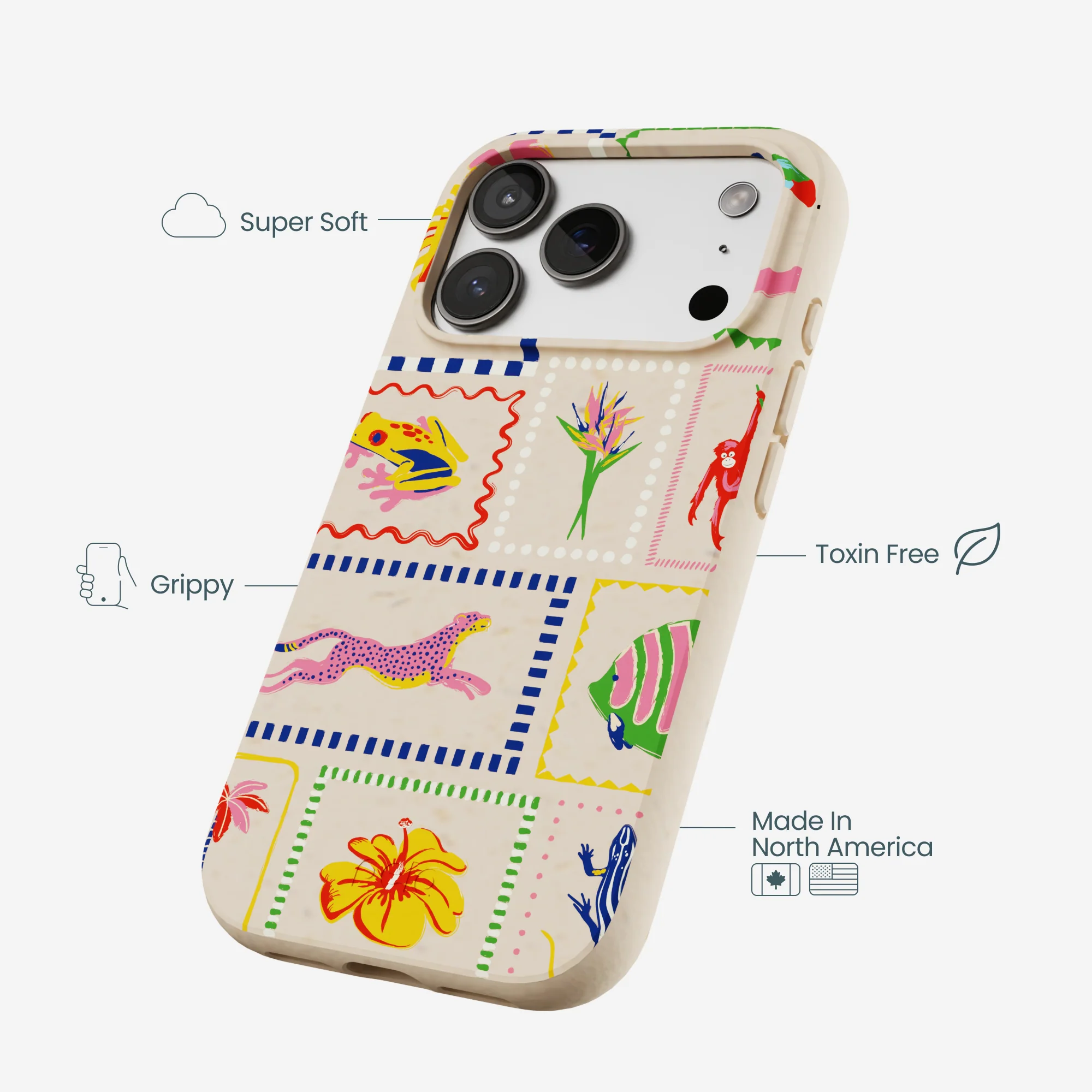 Seashell Tropical Paradise iPhone 17 Pro Case - Image 4