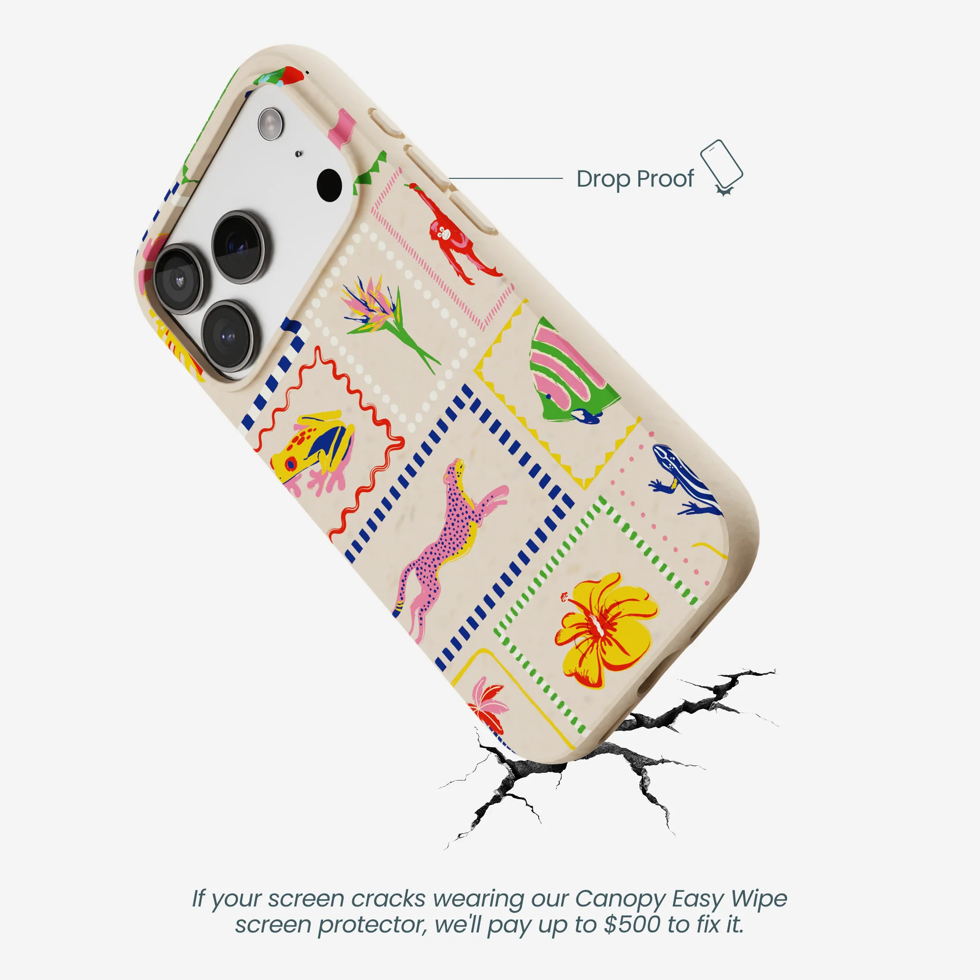 Seashell Tropical Paradise iPhone 17 Pro Case - Image 5