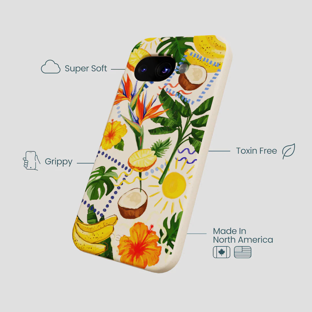 Seashell Tropics Google Pixel 9a Case - Image 4