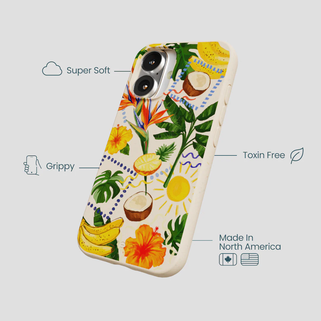 Seashell Tropics iPhone 16 Case - Image 4