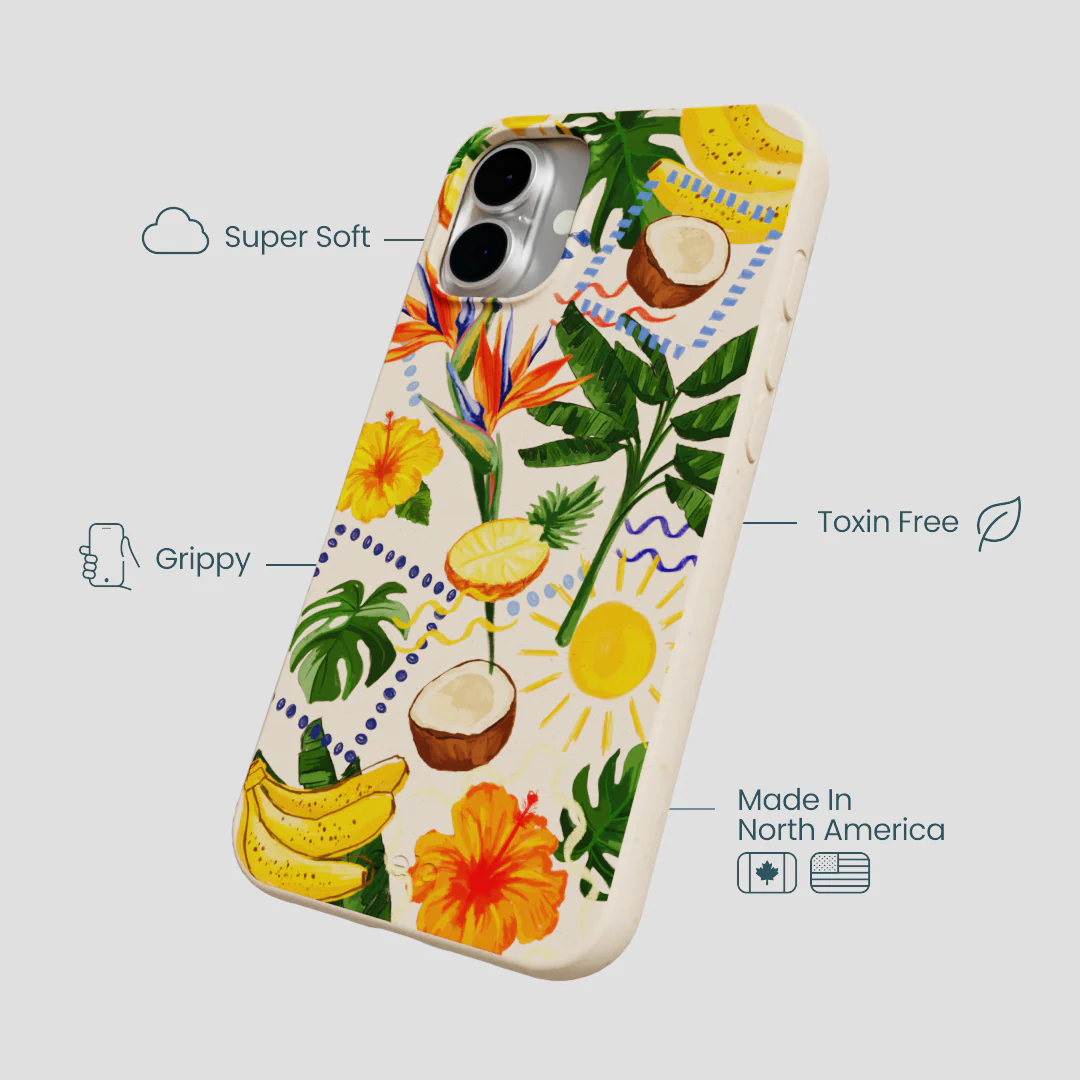 Seashell Tropics iPhone 16 Plus Case - Image 4