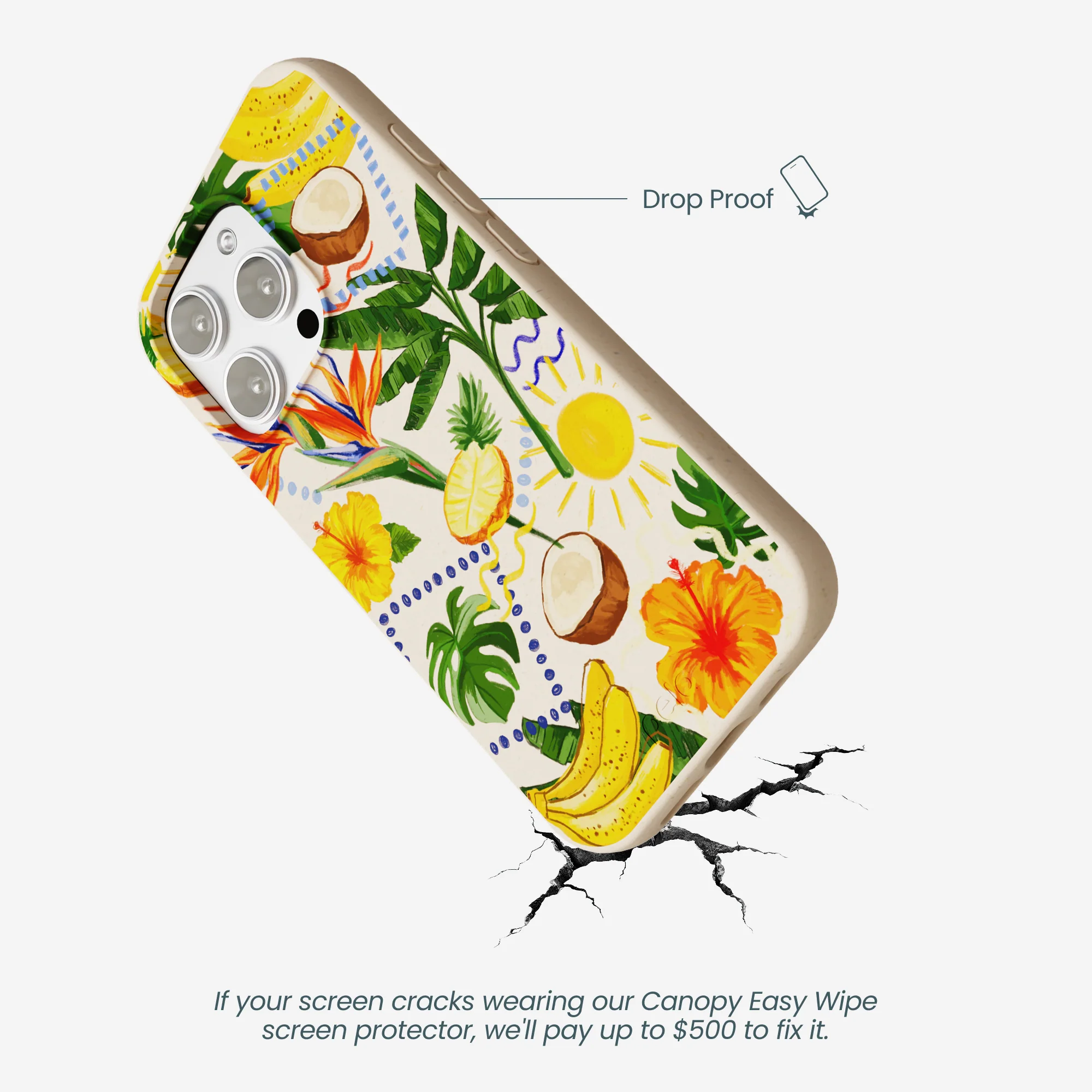 Seashell Tropics iPhone 16 Pro Max Case - Image 5