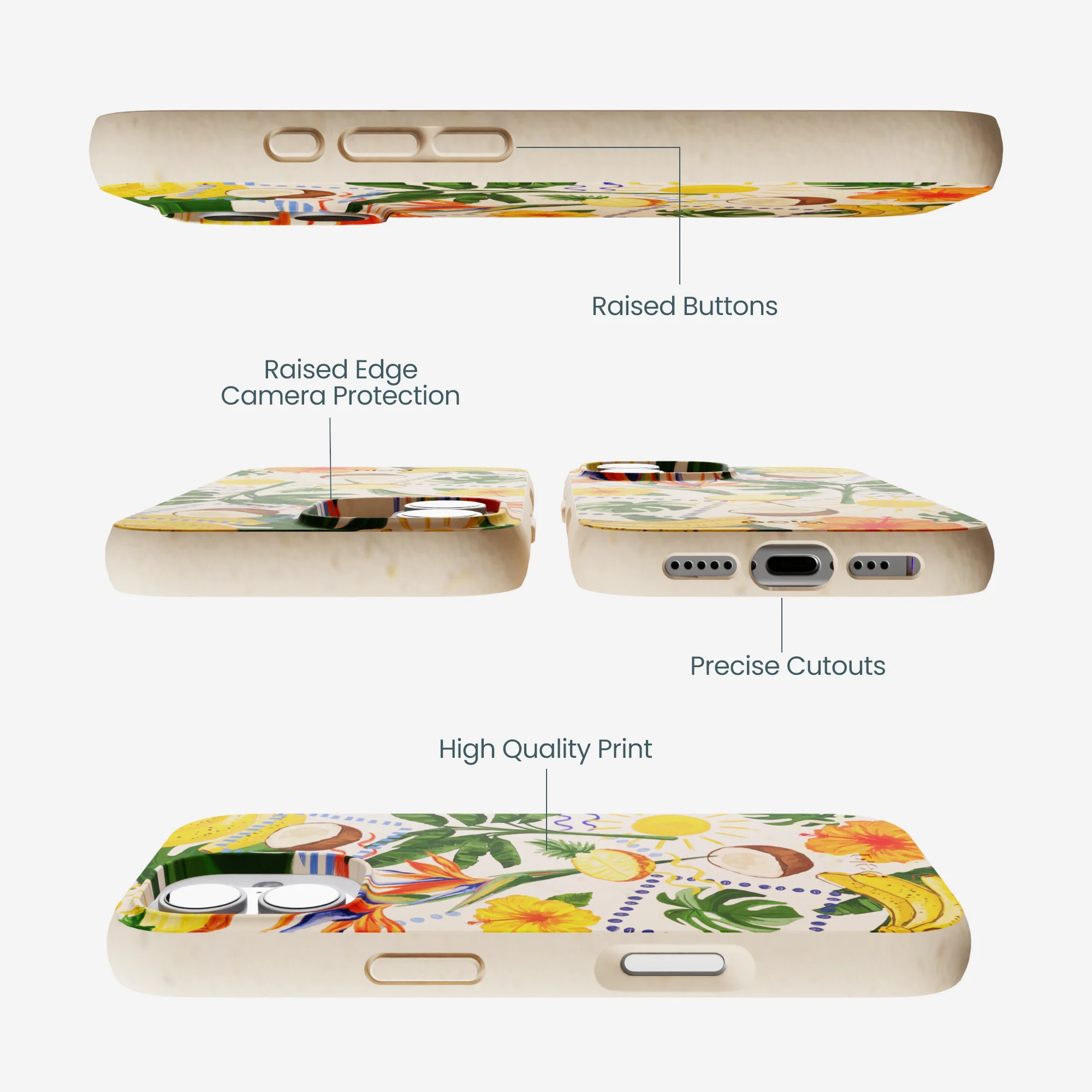 Seashell Tropics iPhone 17 Case - Image 3