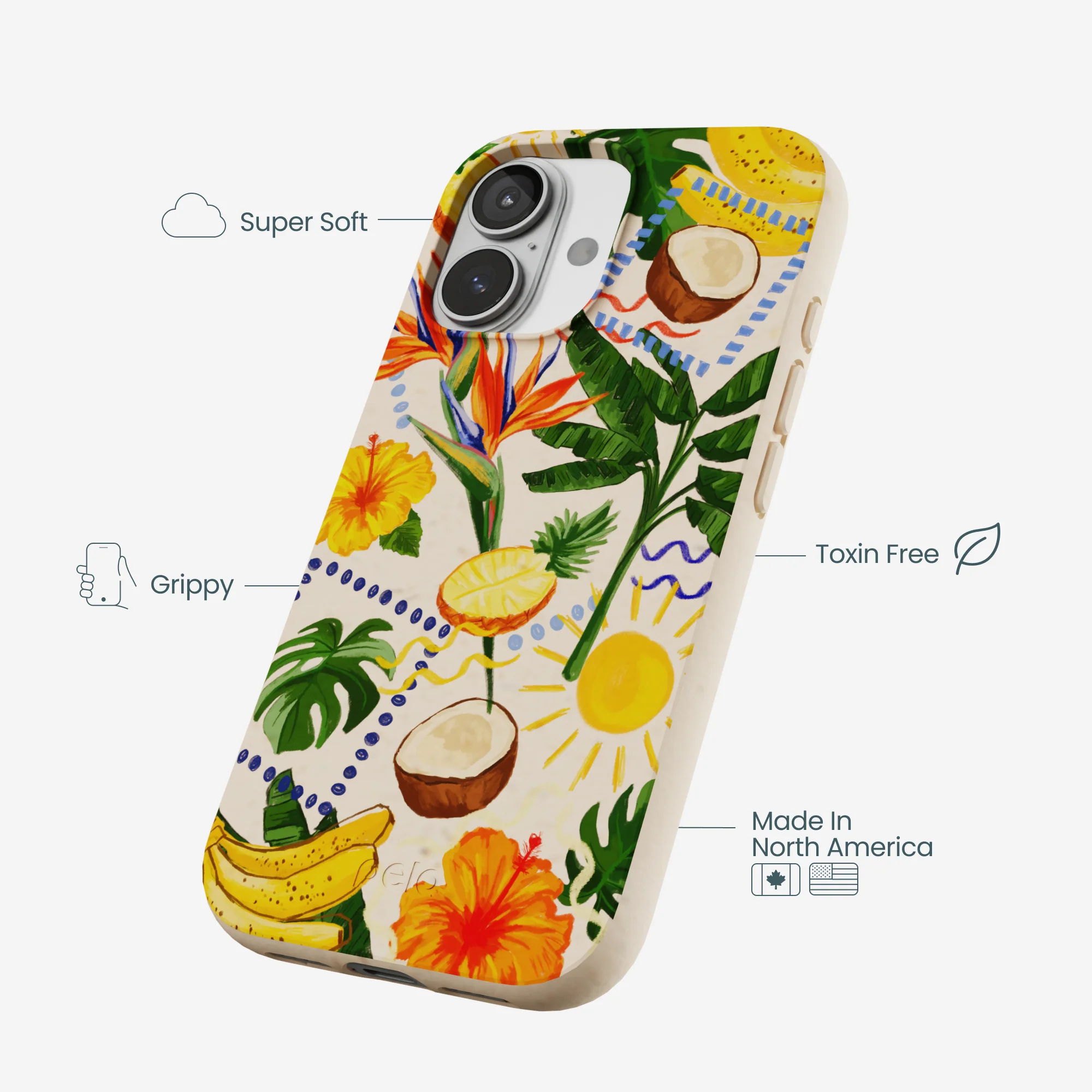 Seashell Tropics iPhone 17 Case - Image 4