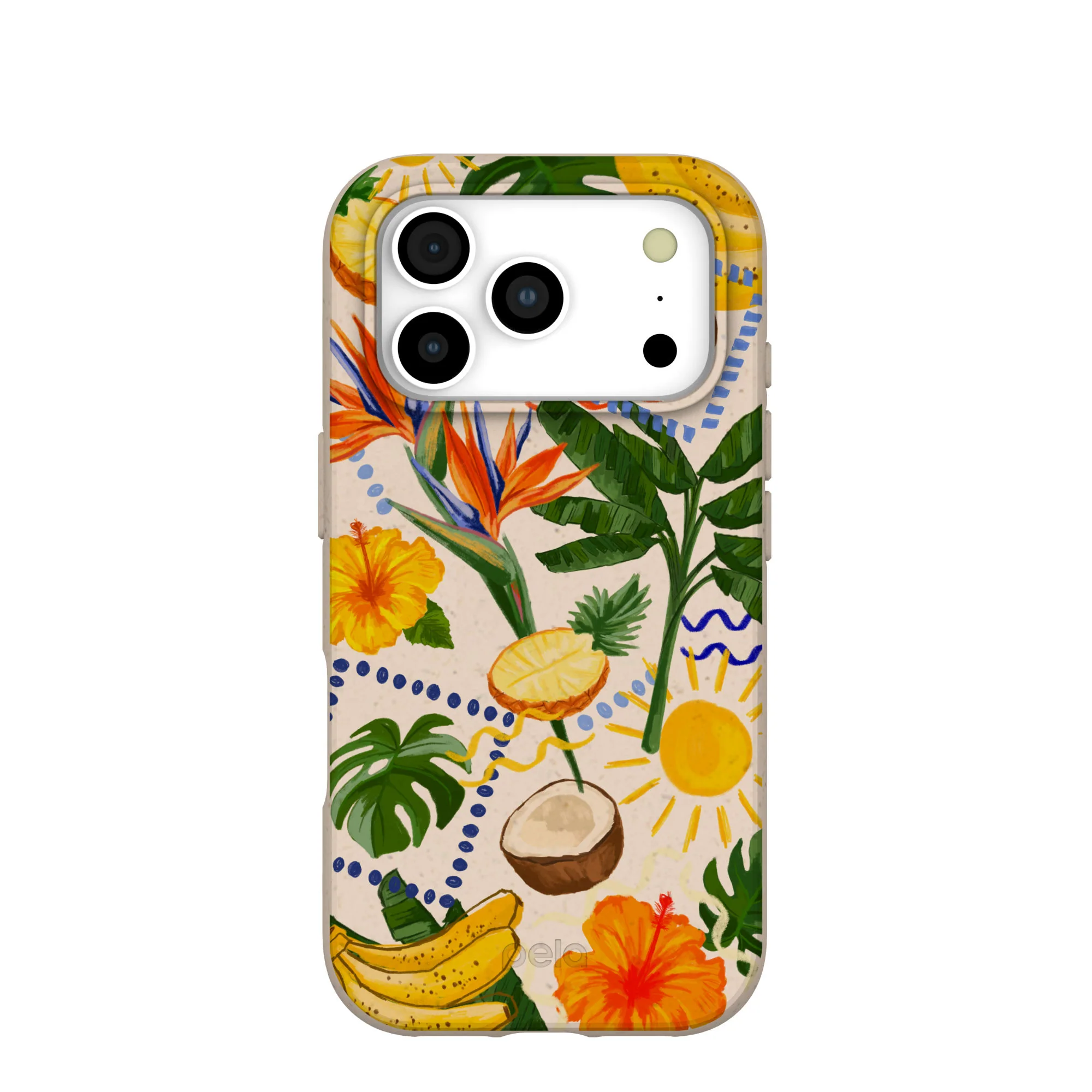 Seashell Tropics iPhone 17 Pro Case