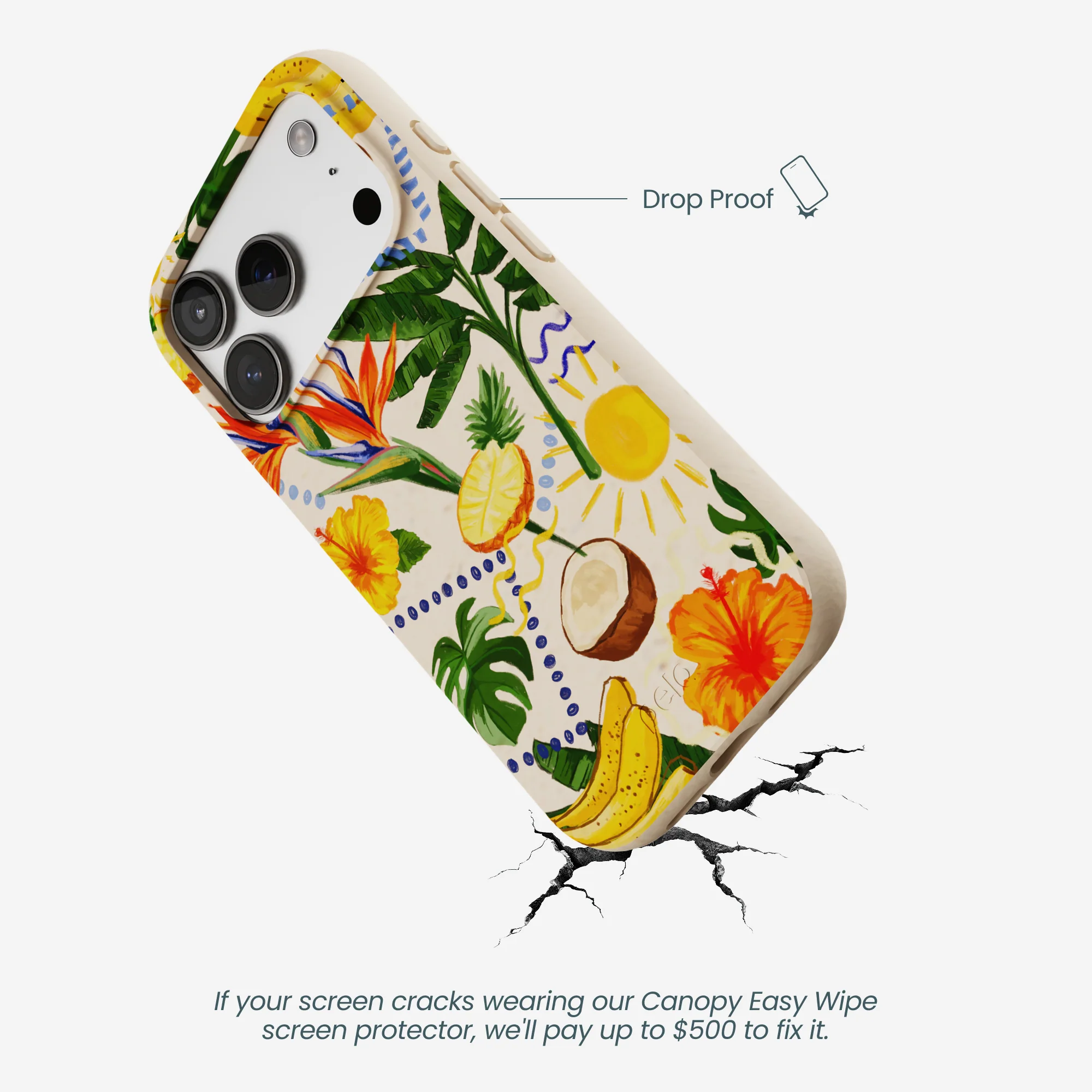 Seashell Tropics iPhone 17 Pro Case - Image 5
