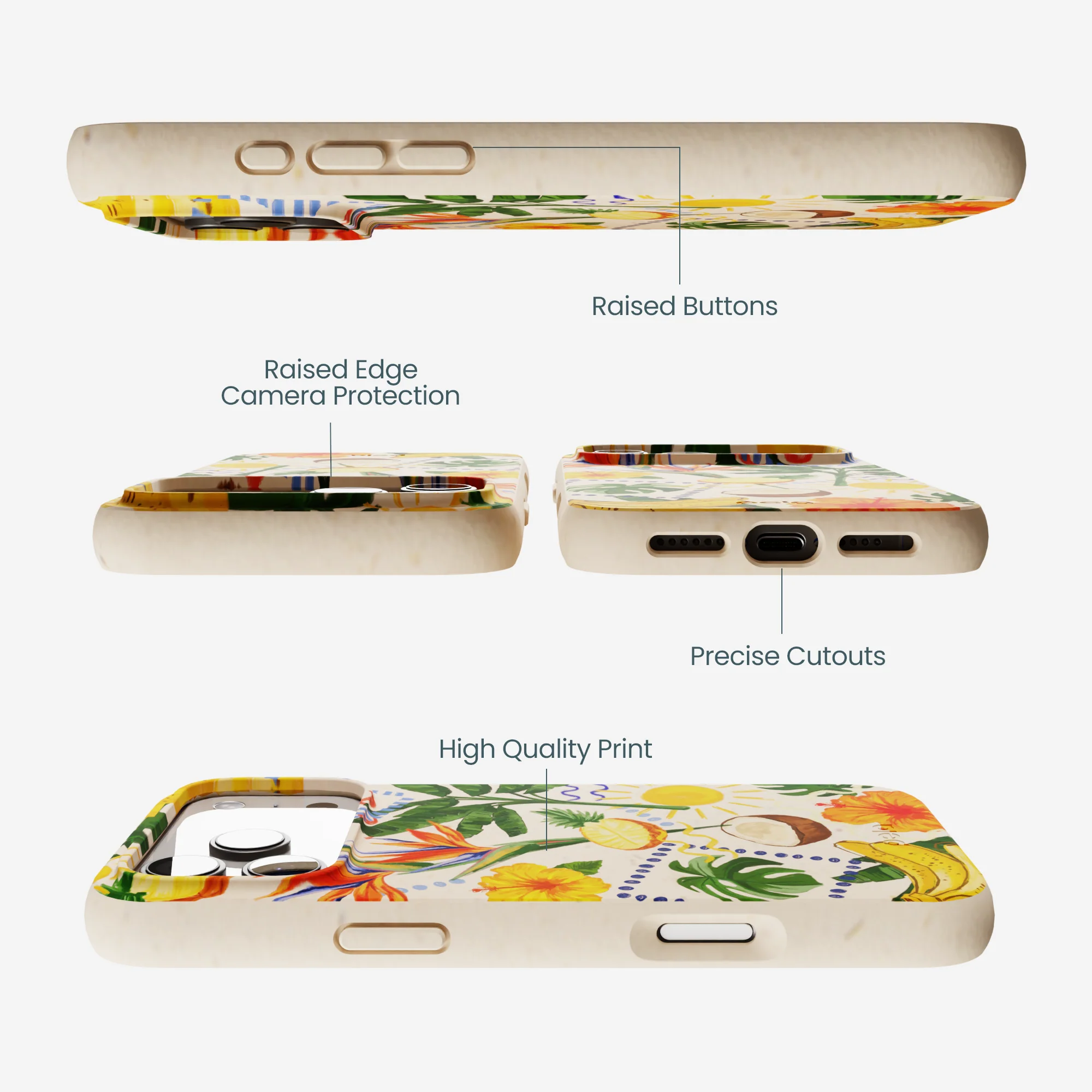 Seashell Tropics iPhone 17 Pro Max Case - Image 3