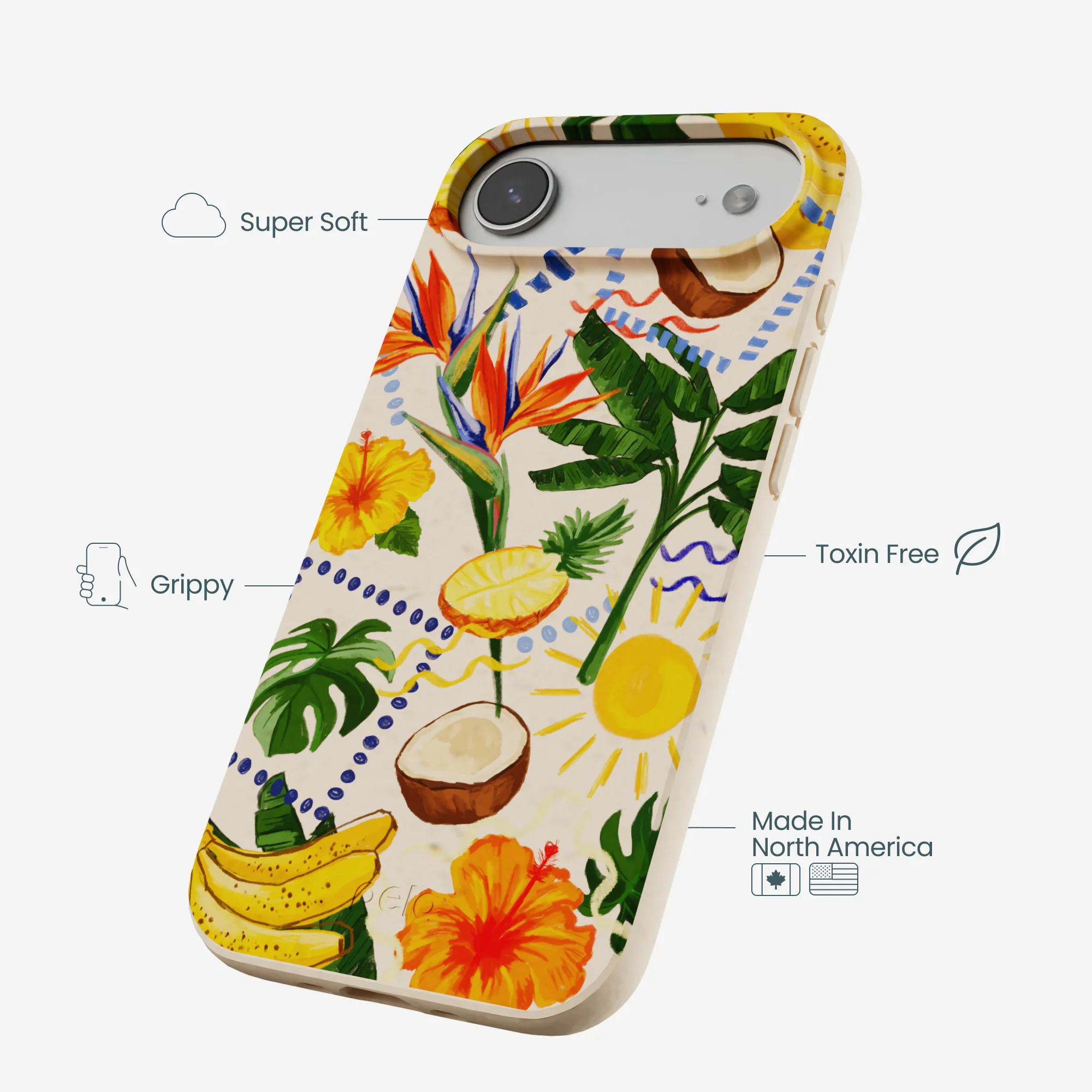 Seashell Tropics iPhone Air Case - Image 4