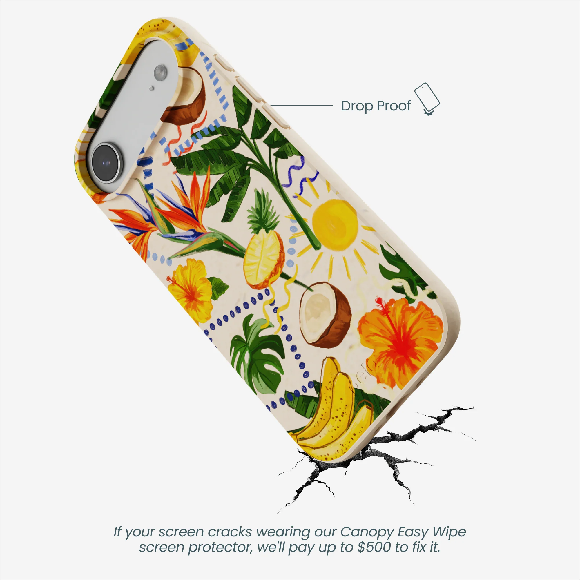 Seashell Tropics iPhone Air Case - Image 5