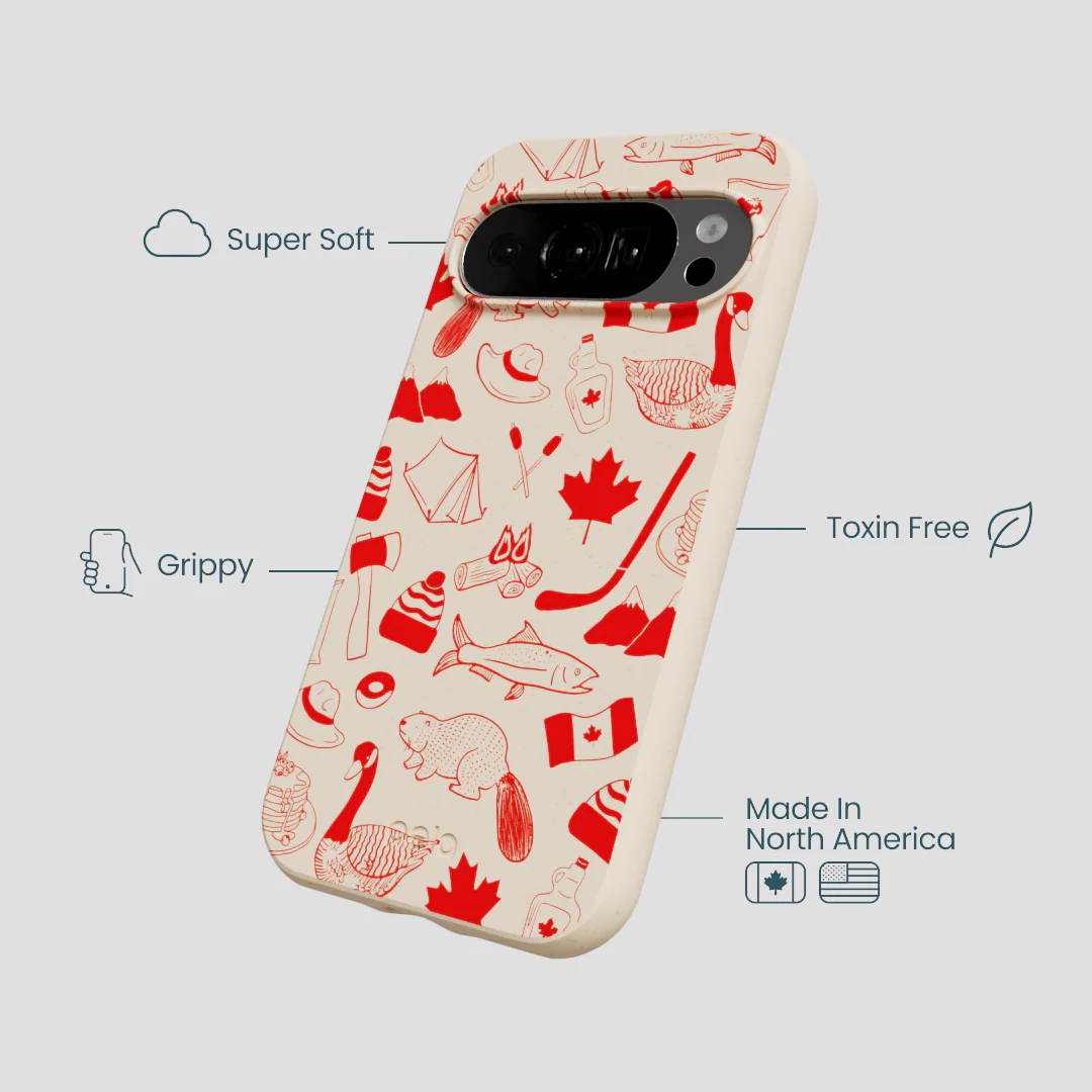 Seashell True North Red Google Pixel 10/10 Pro Case - Image 4