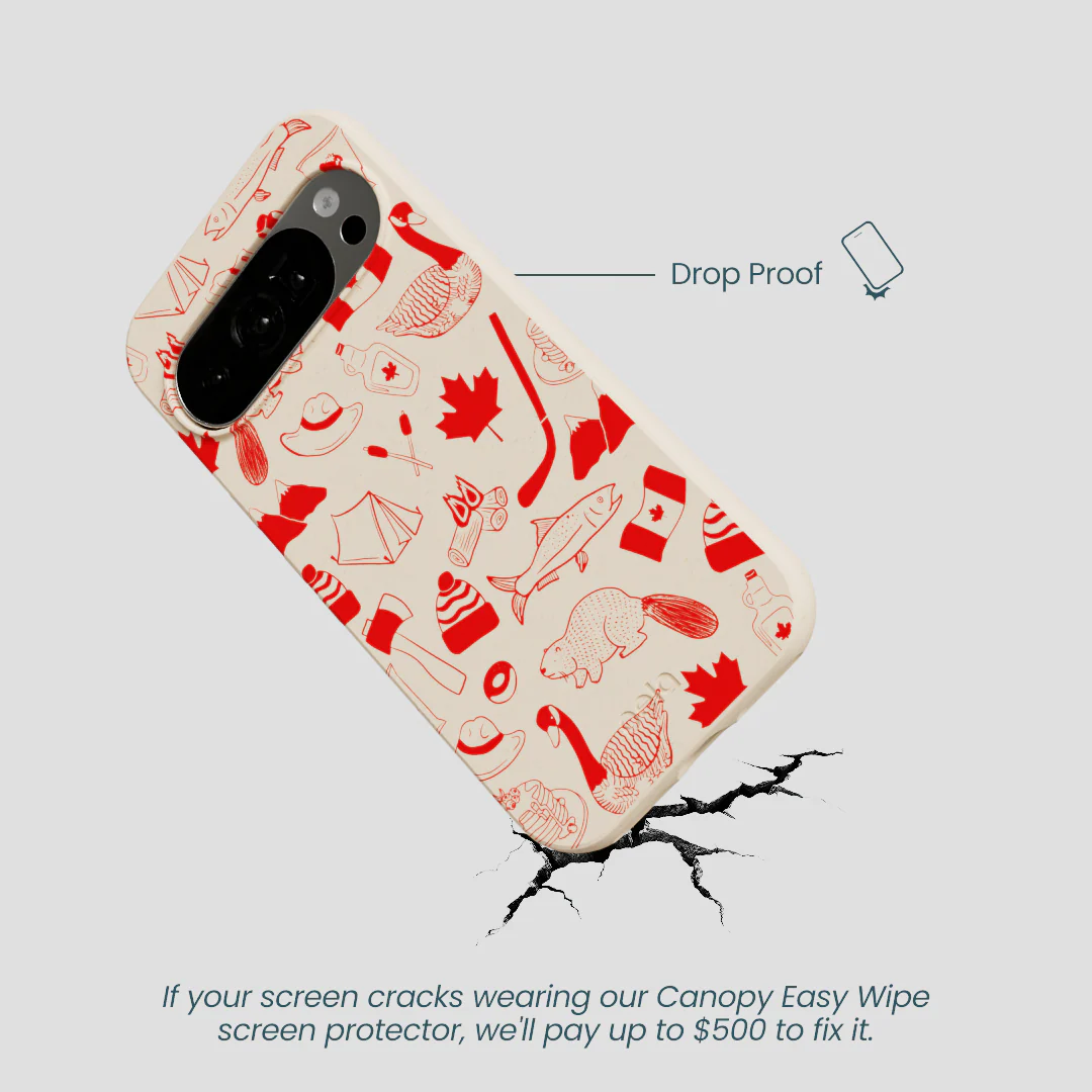 Seashell True North Red Google Pixel 10/10 Pro Case - Image 5