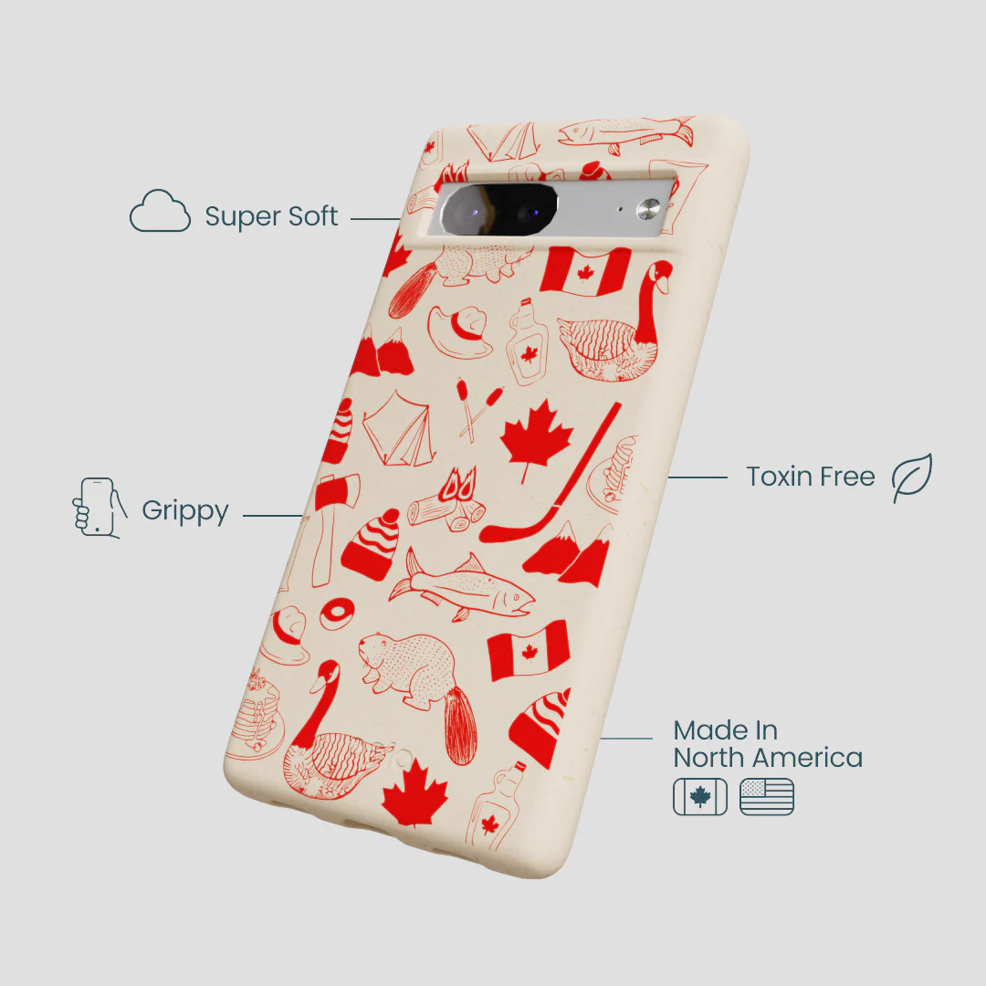Seashell True North Red Google Pixel 7 Case - Image 4
