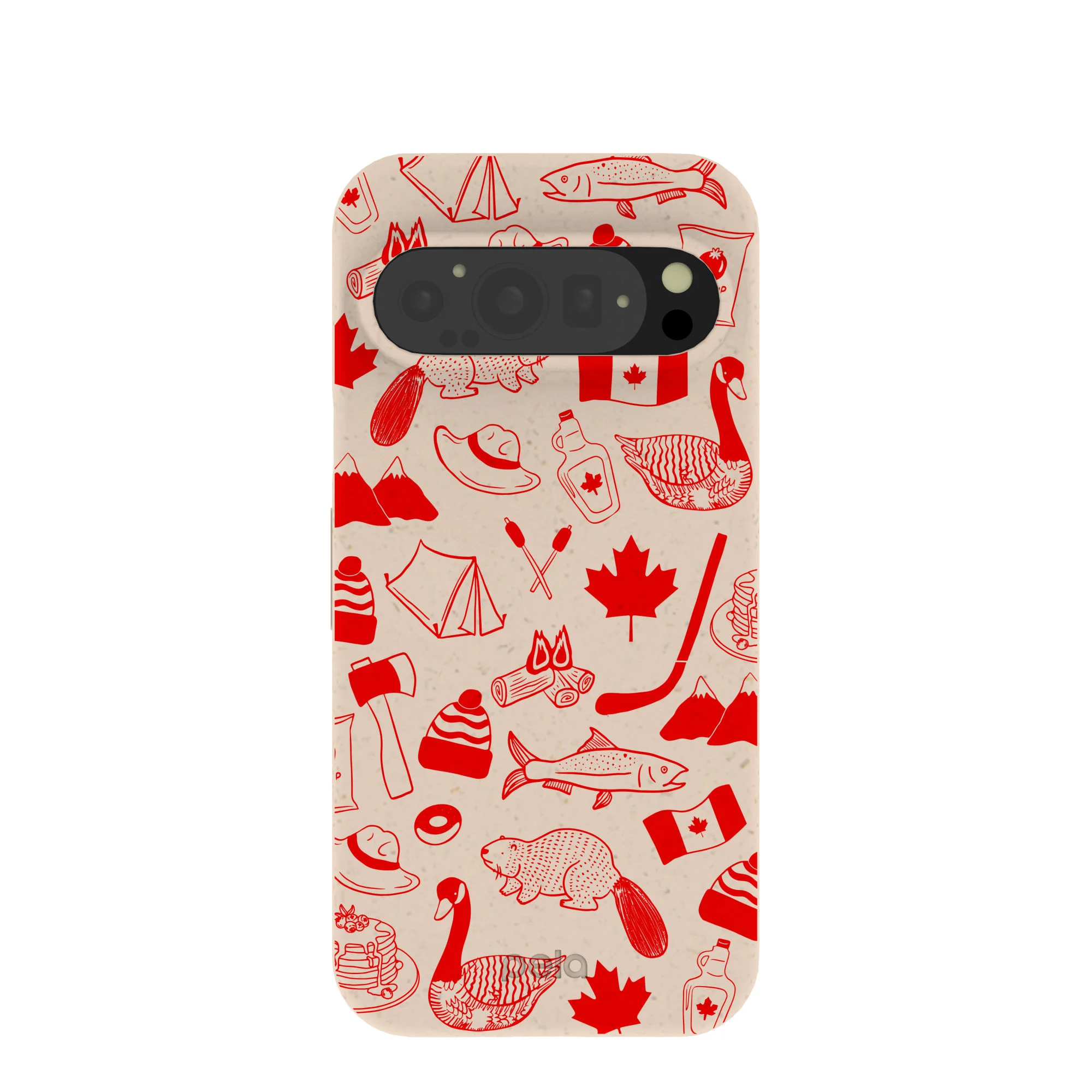 Seashell True North Red Google Pixel 9/9 Pro Case