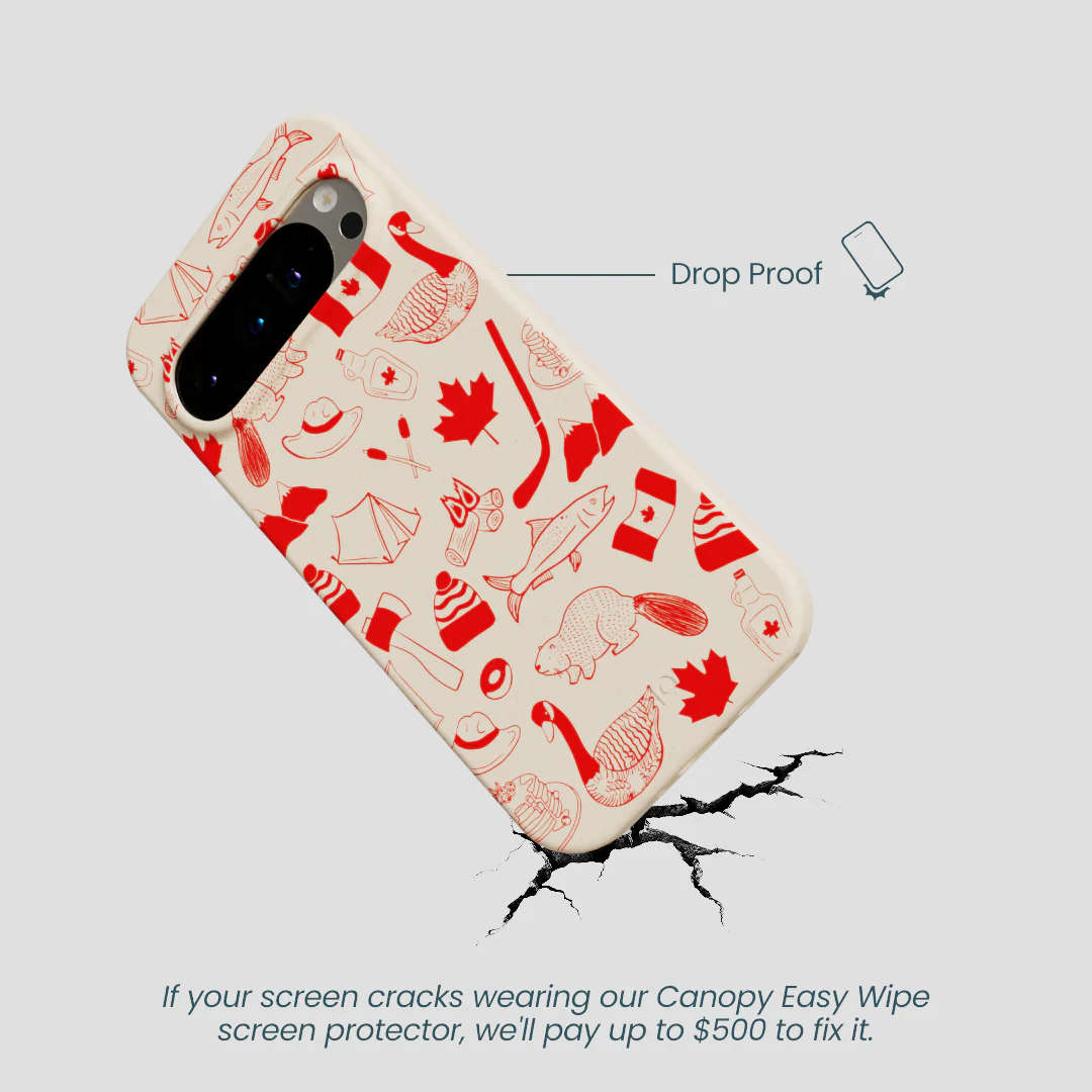 Seashell True North Red Google Pixel 9/9 Pro Case - Image 5