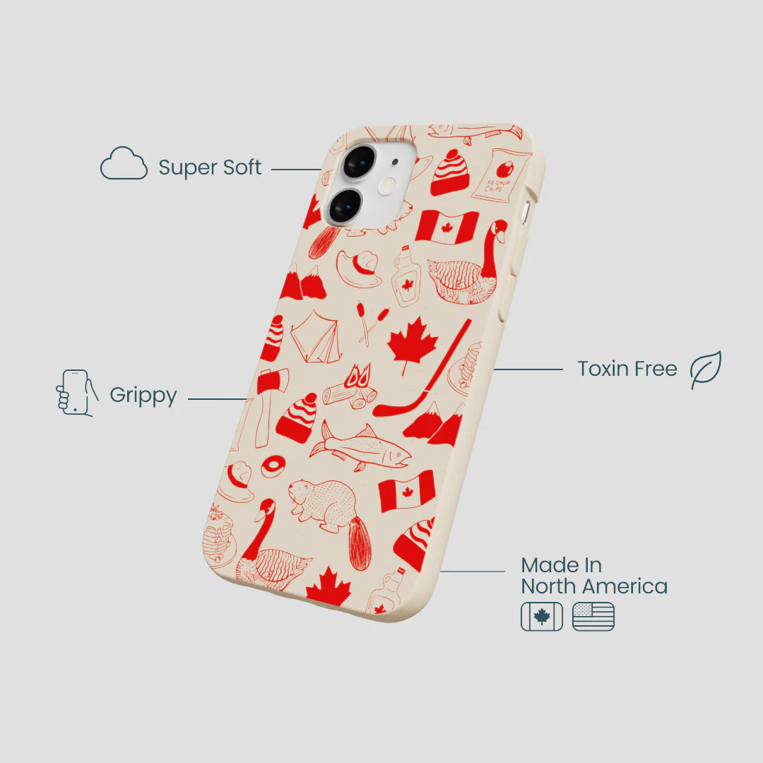 Seashell True North Red iPhone 12 Mini Case - Image 4