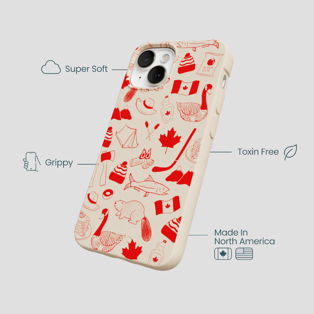 Seashell True North Red iPhone 13 Case - Image 4