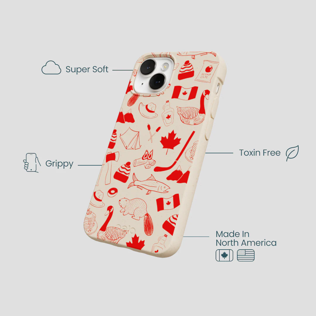 Seashell True North Red iPhone 13 Mini Case - Image 4