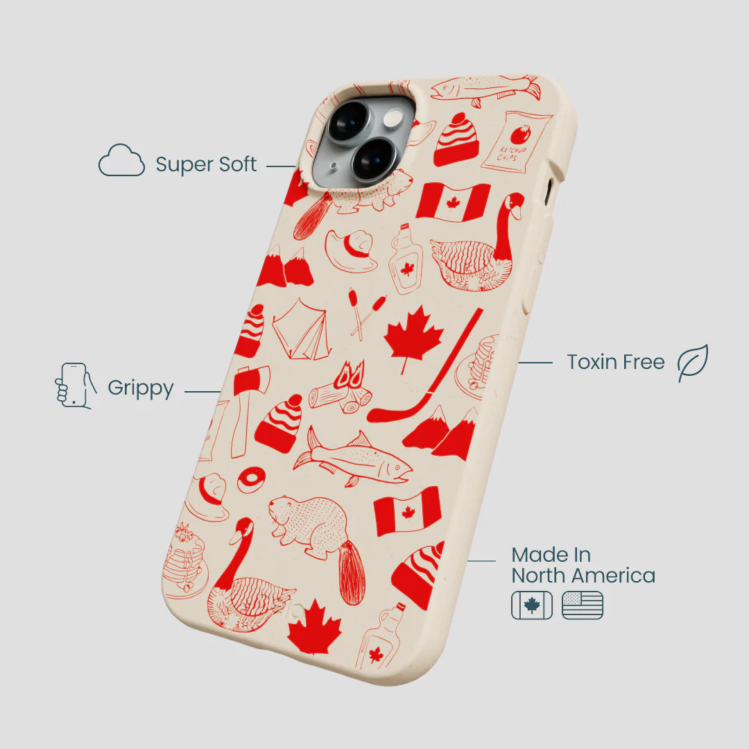 Seashell True North Red iPhone 15 Plus Case - Image 4