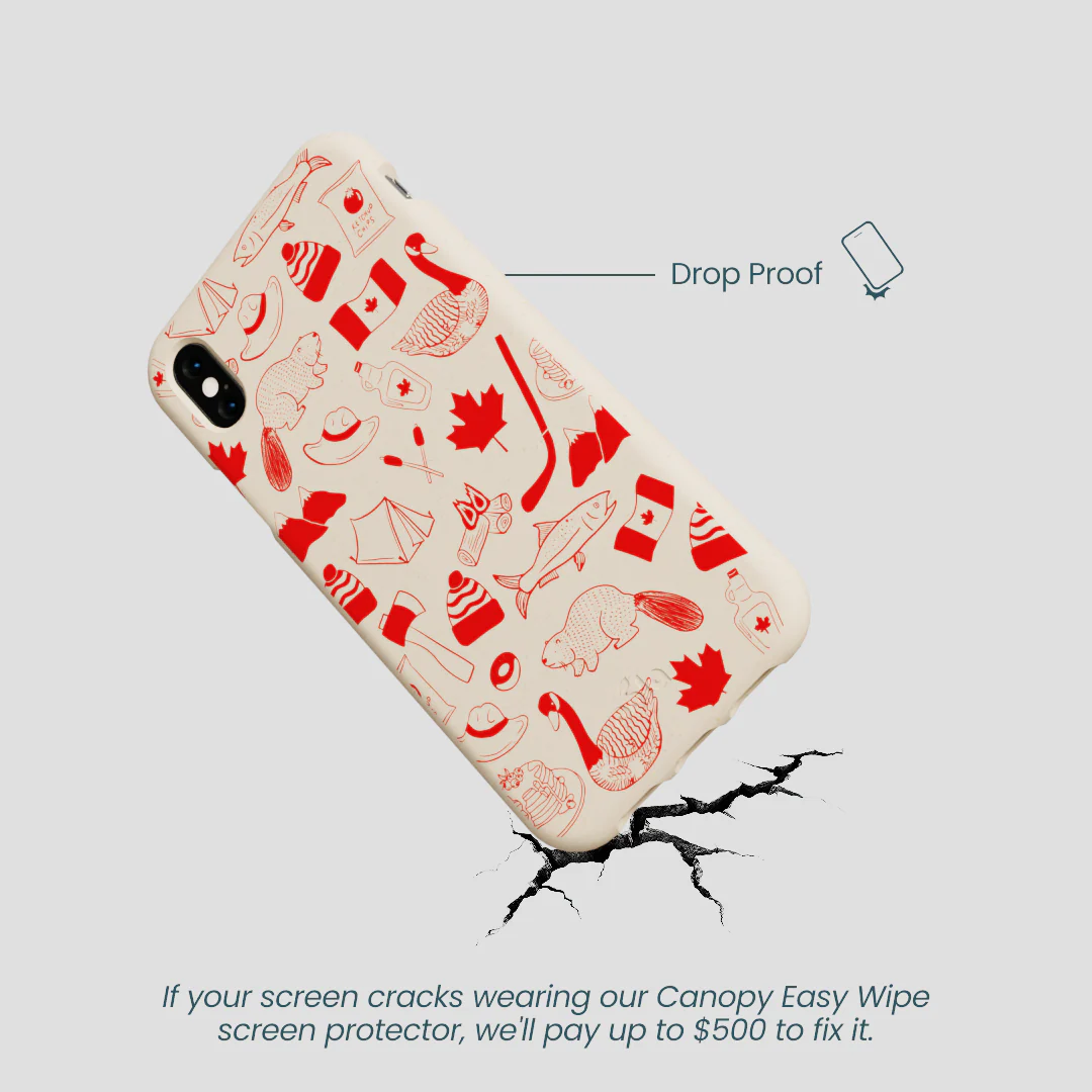 Seashell True North Red iPhone XR Case - Image 5