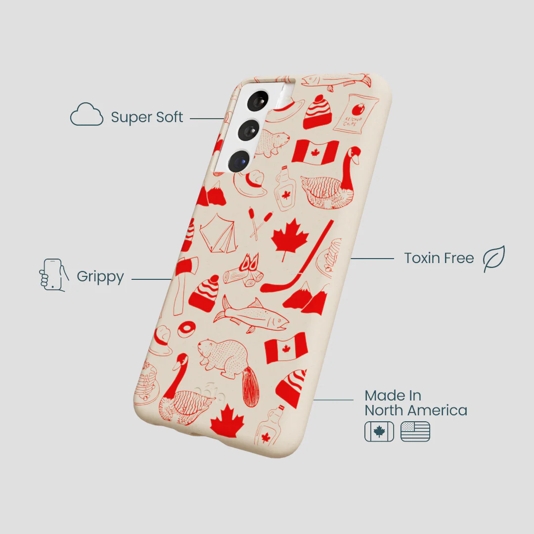 Seashell True North Red Samsung Galaxy S21 Case - Image 4