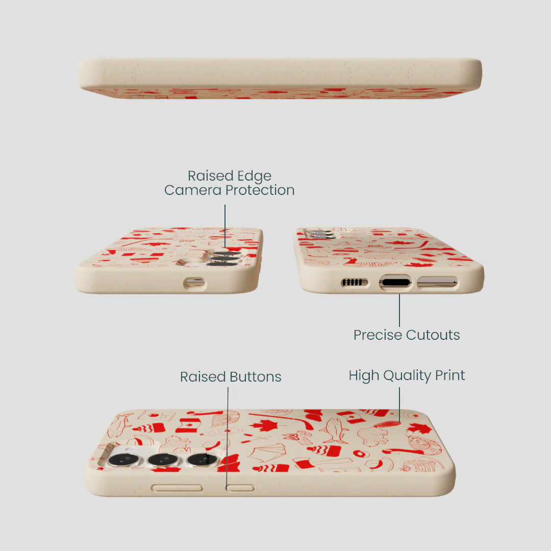 Seashell True North Red Samsung Galaxy S23 Case - Image 3