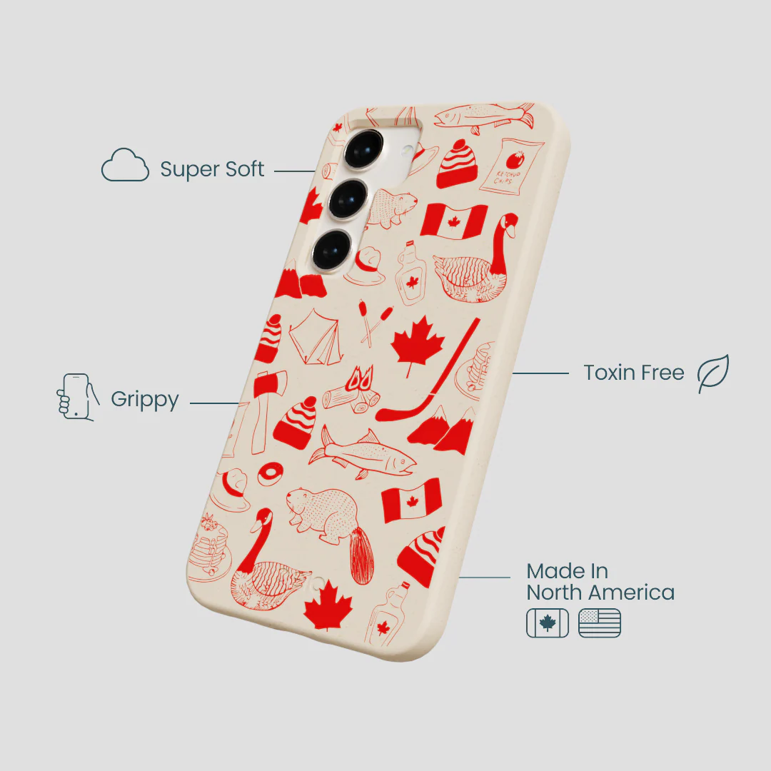 Seashell True North Red Samsung Galaxy S23 Case - Image 4
