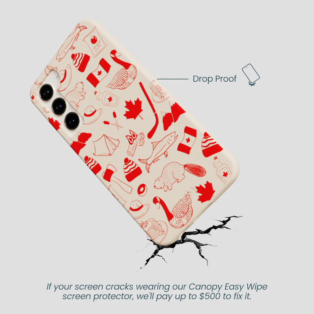Seashell True North Red Samsung Galaxy S23+(Plus) Case - Image 5