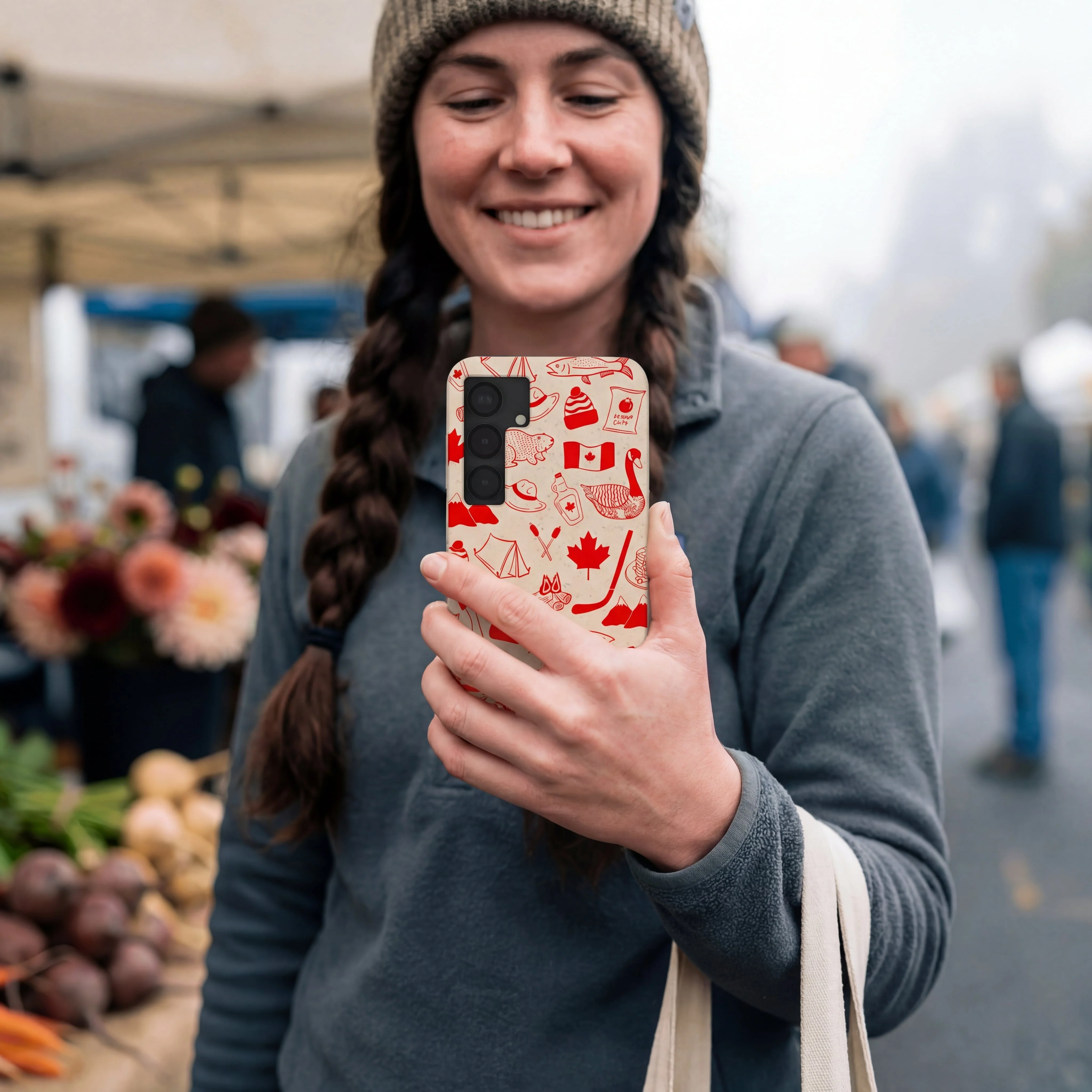 Seashell True North Red Samsung Galaxy S24 Case - Image 2