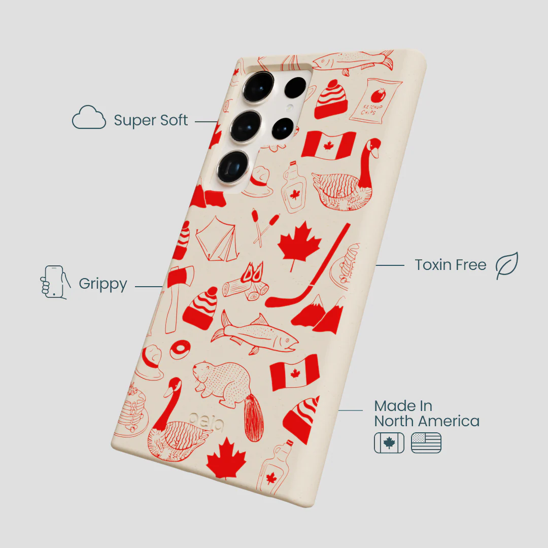 Seashell True North Red Samsung Galaxy S24 Ultra Case - Image 4