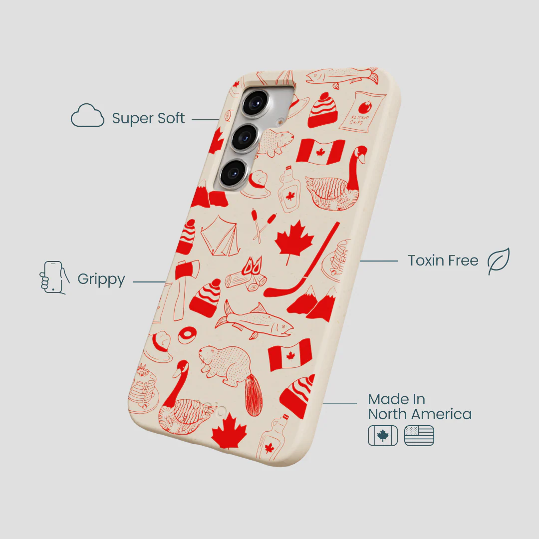Seashell True North Red Samsung Galaxy S25 Case - Image 4