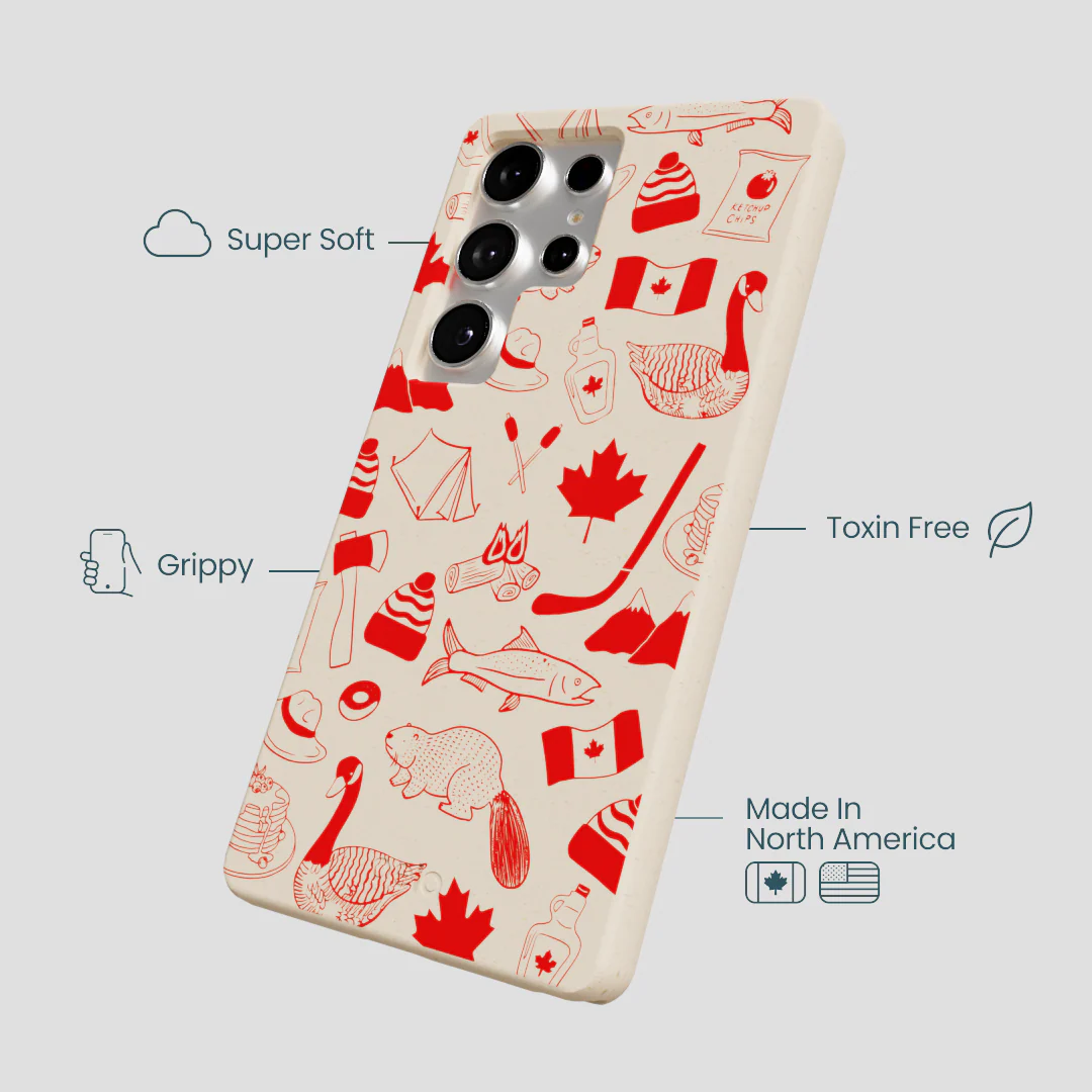 Seashell True North Red Samsung Galaxy S25 Ultra Case - Image 4