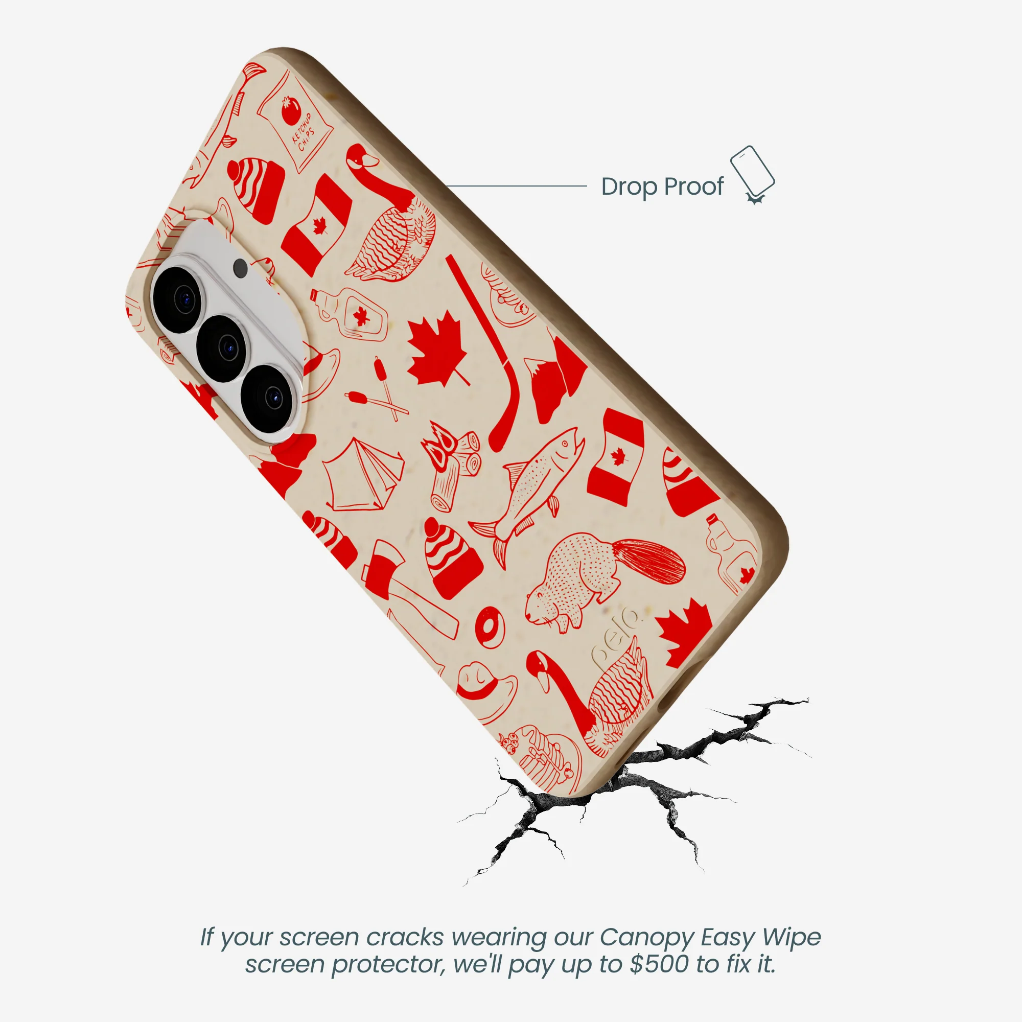 Seashell True North Red Samsung Galaxy S26 Case - Image 5