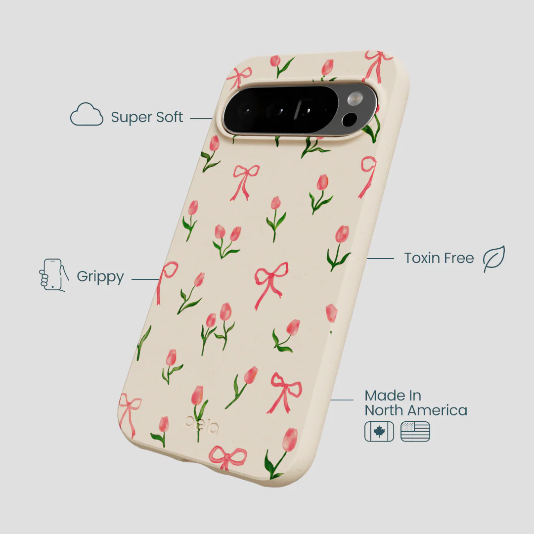 Seashell Tulip Bliss Google Pixel 10 Pro XL Case - Image 4