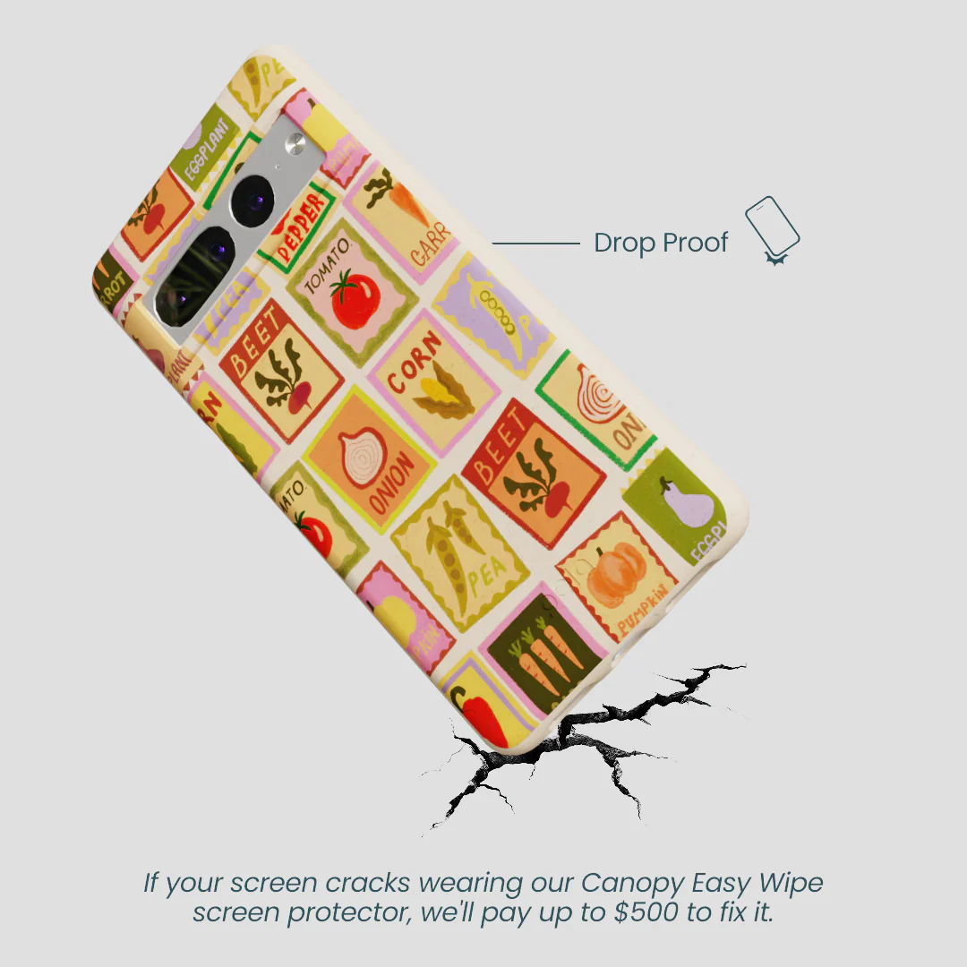 Seashell Veggie Packets Google Pixel 7 Pro Case - Image 4