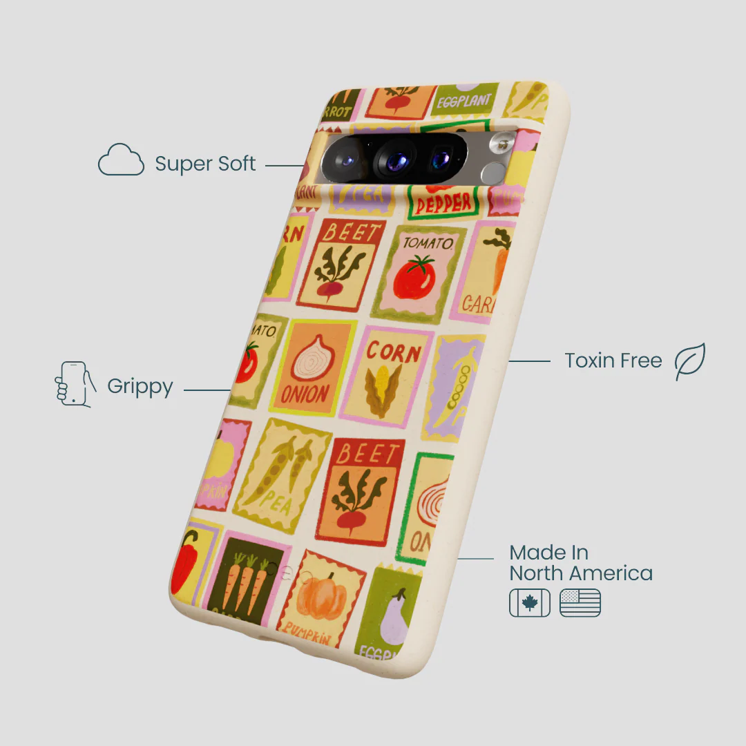 Seashell Veggie Packets Google Pixel 8 Pro Case - Image 3
