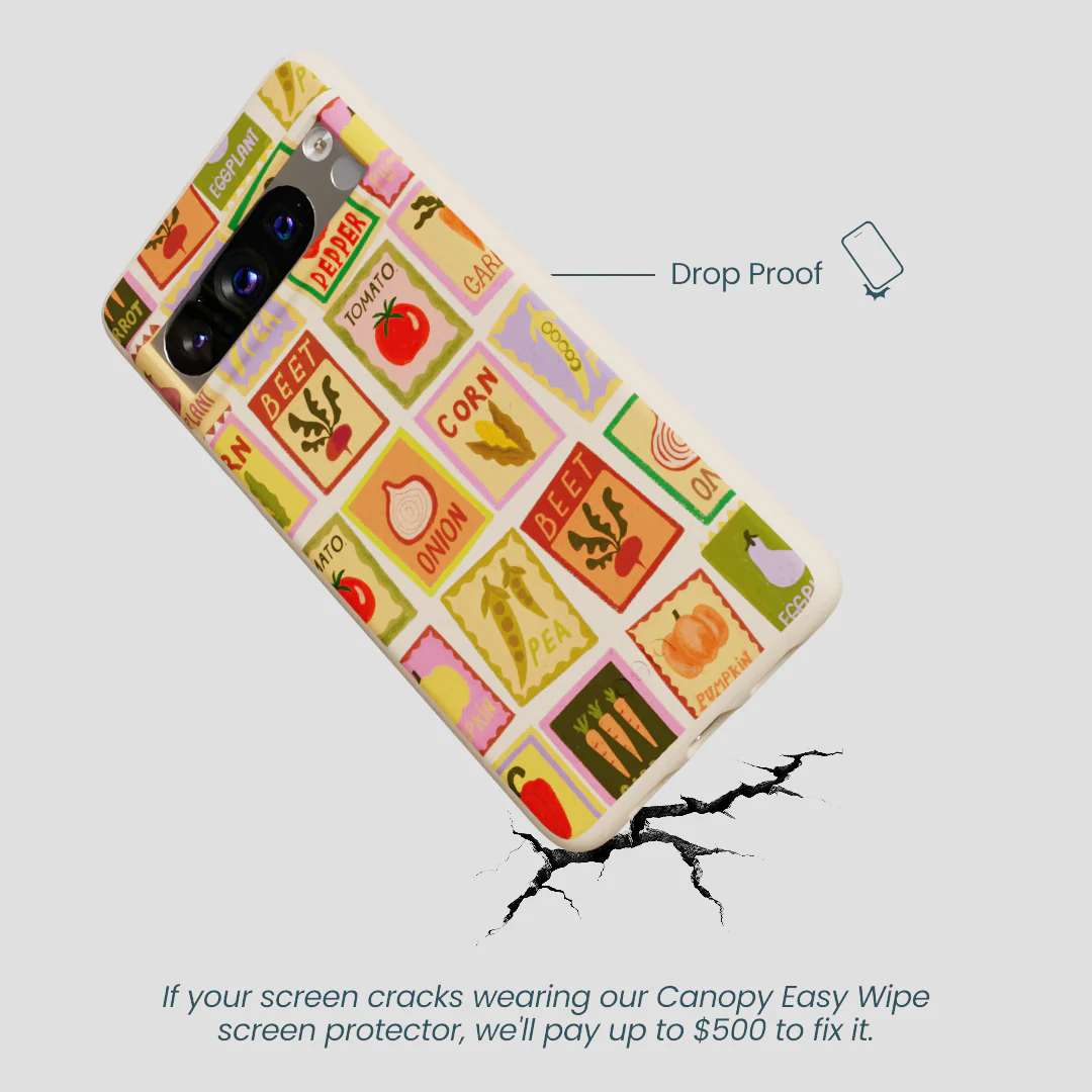 Seashell Veggie Packets Google Pixel 8 Pro Case - Image 4