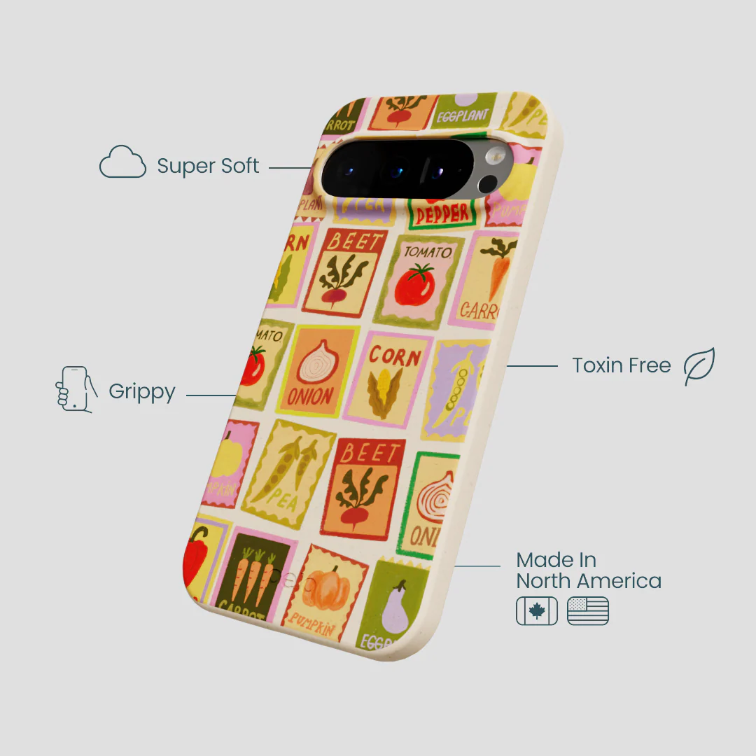 Seashell Veggie Packets Google Pixel 9/9 Pro Case - Image 3