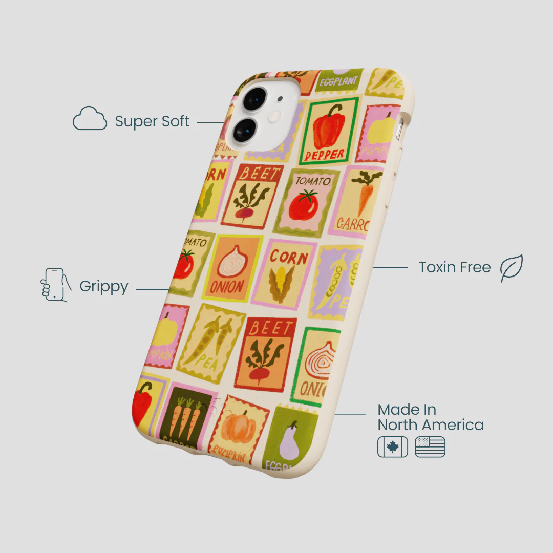 Seashell Veggie Packets iPhone 11 Case - Image 3