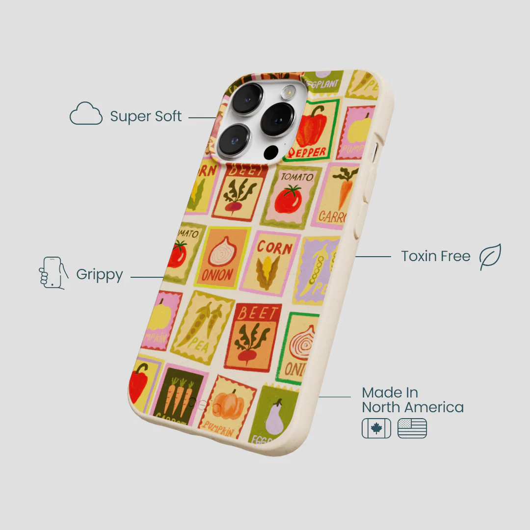 Seashell Veggie Packets iPhone 13 Pro Case - Image 4