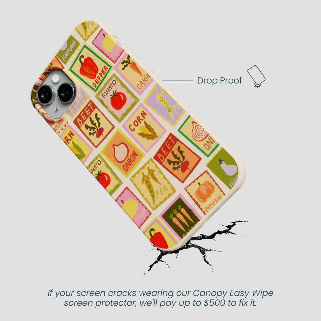 Seashell Veggie Packets iPhone 14 Plus Case - Image 5