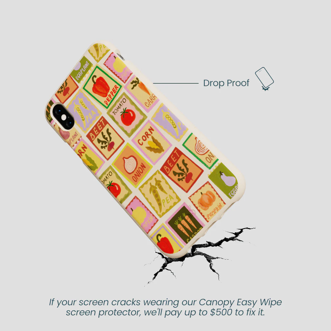 Seashell Veggie Packets iPhone XR Case - Image 4
