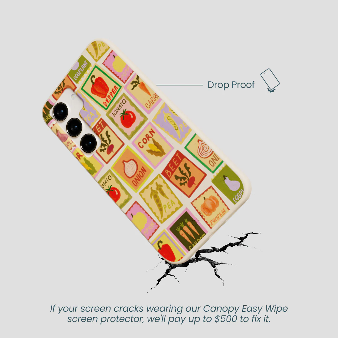 Seashell Veggie Packets Samsung Galaxy S23 Case - Image 4
