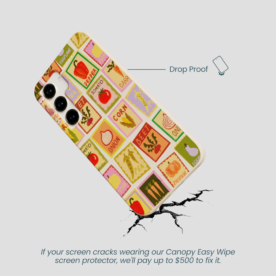 Seashell Veggie Packets Samsung Galaxy S24 Case - Image 4