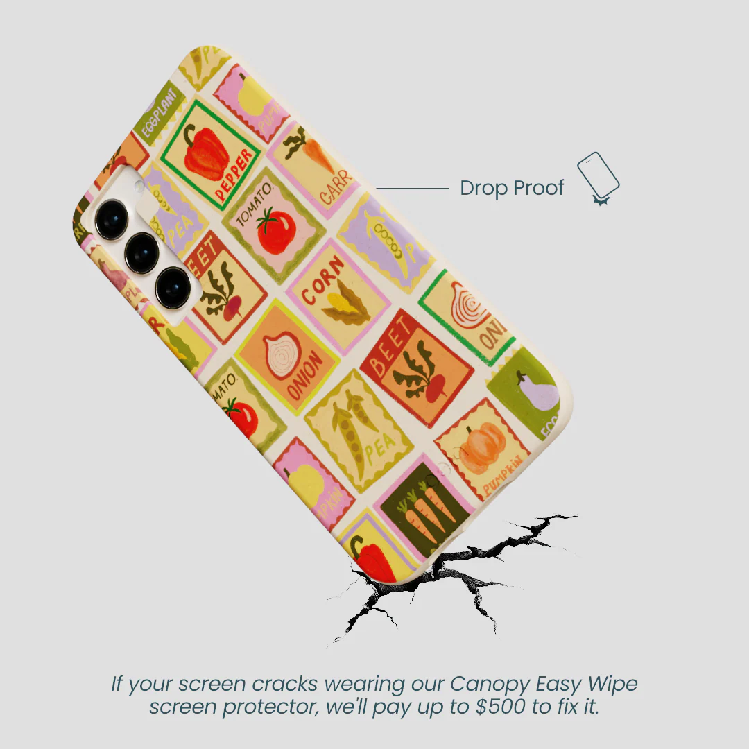 Seashell Veggie Packets Samsung Galaxy S24+(Plus) Case - Image 4