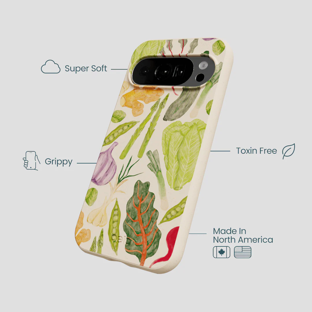 Seashell Veggie Patch Google Pixel 10/10 Pro Case - Image 4